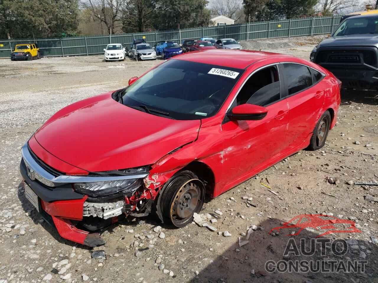 HONDA CIVIC 2018 - 2HGFC2F58JH503676