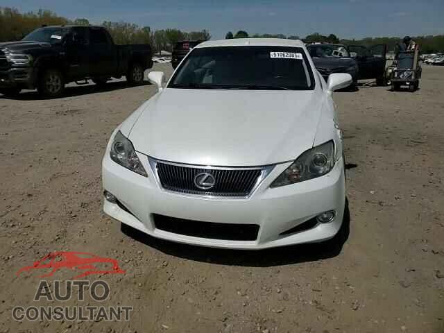 LEXUS IS 2010 - JTHFF2C25A2503528