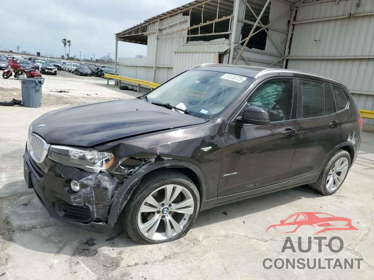 BMW X3 2016 - 5UXWX9C53G0D85468