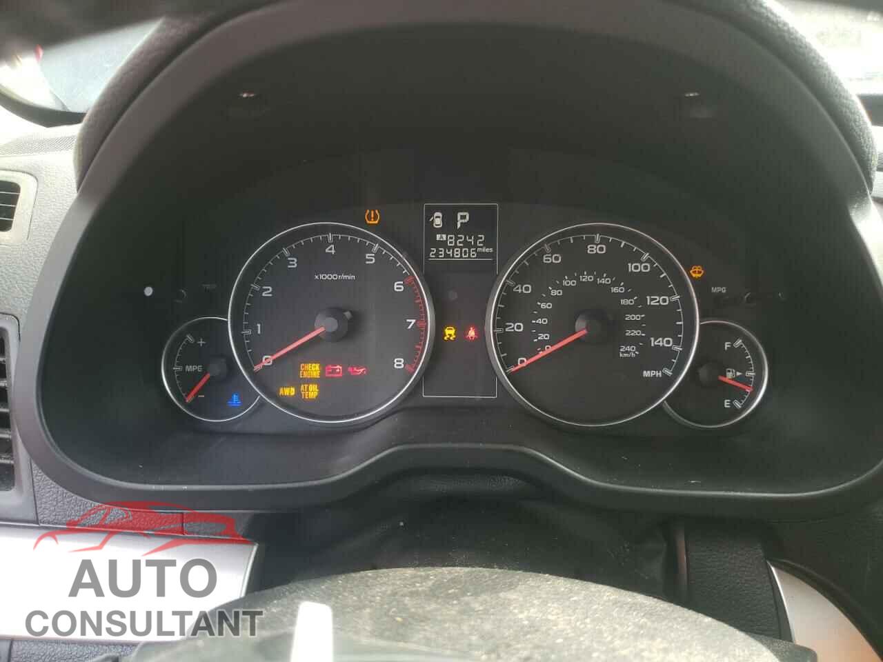 SUBARU OUTBACK 2013 - 4S4BRBGC2D3200937