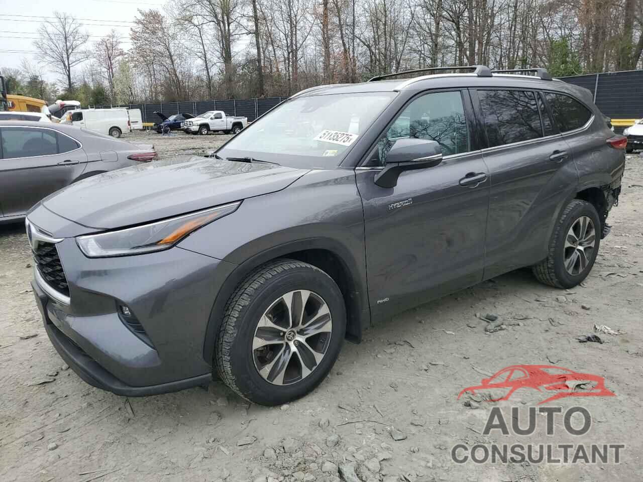 TOYOTA HIGHLANDER 2021 - 5TDGBRCH3MS530576
