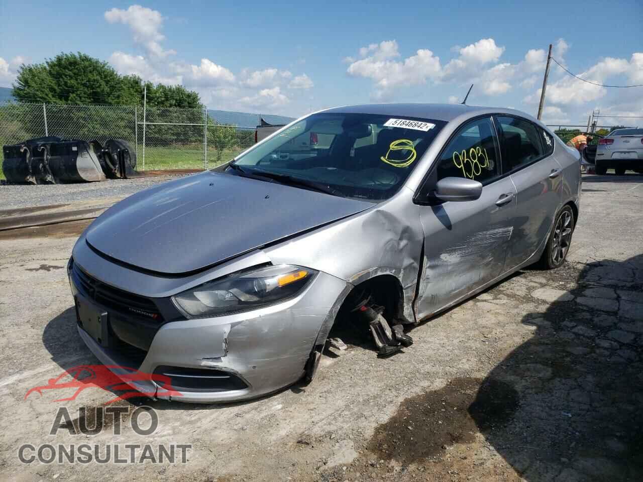 DODGE DART 2016 - 1C3CDFAA0GD592292