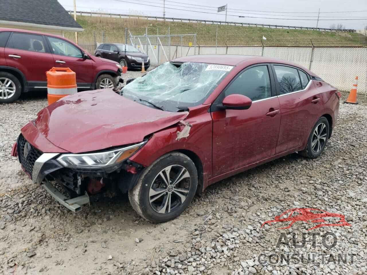 NISSAN SENTRA 2021 - 3N1AB8CV3MY299454