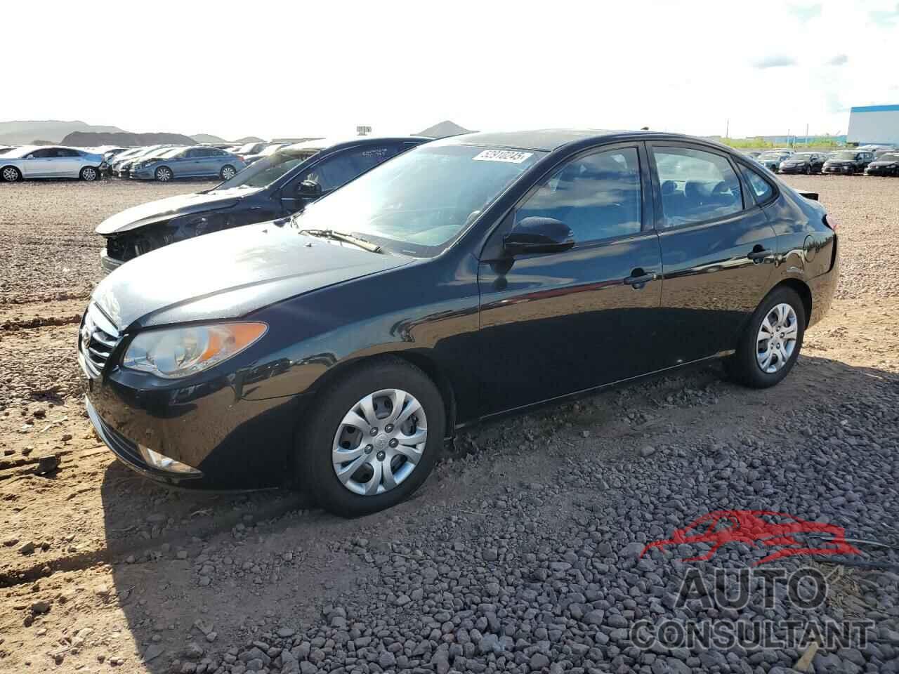 HYUNDAI ELANTRA 2010 - KMHDU4AD9AU180860