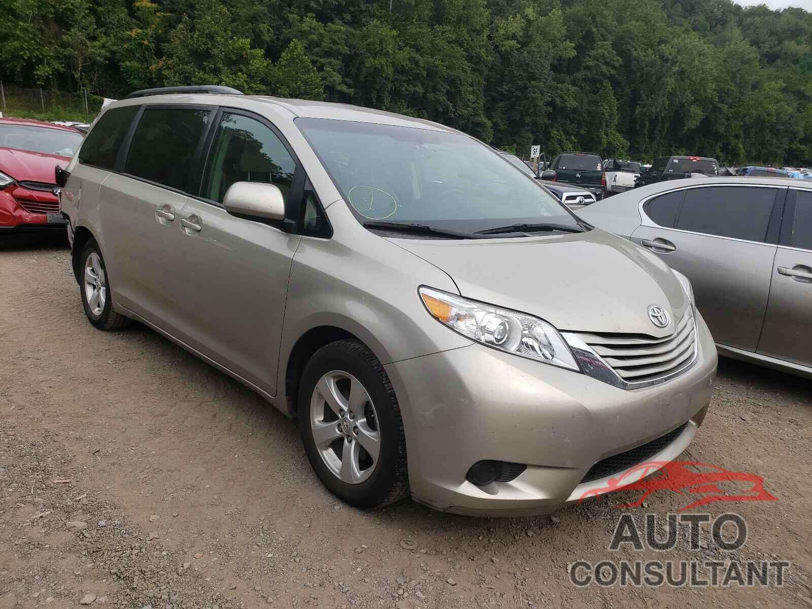 TOYOTA SIENNA 2016 - 5TDKK3DC7GS753475