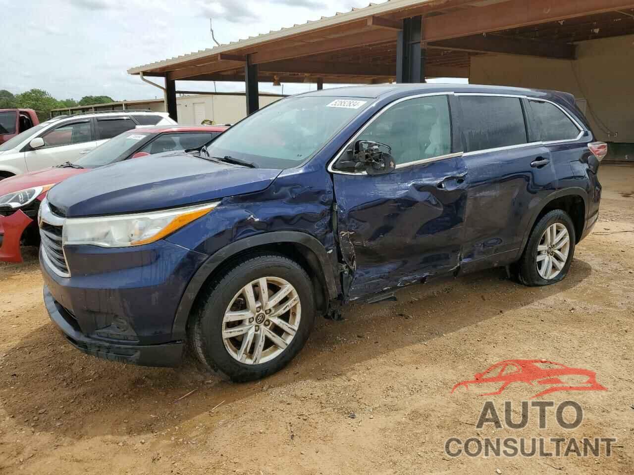 TOYOTA HIGHLANDER 2016 - 5TDZKRFHXGS176774