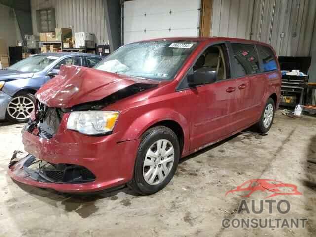 DODGE CARAVAN 2014 - 2C4RDGBG0ER375155