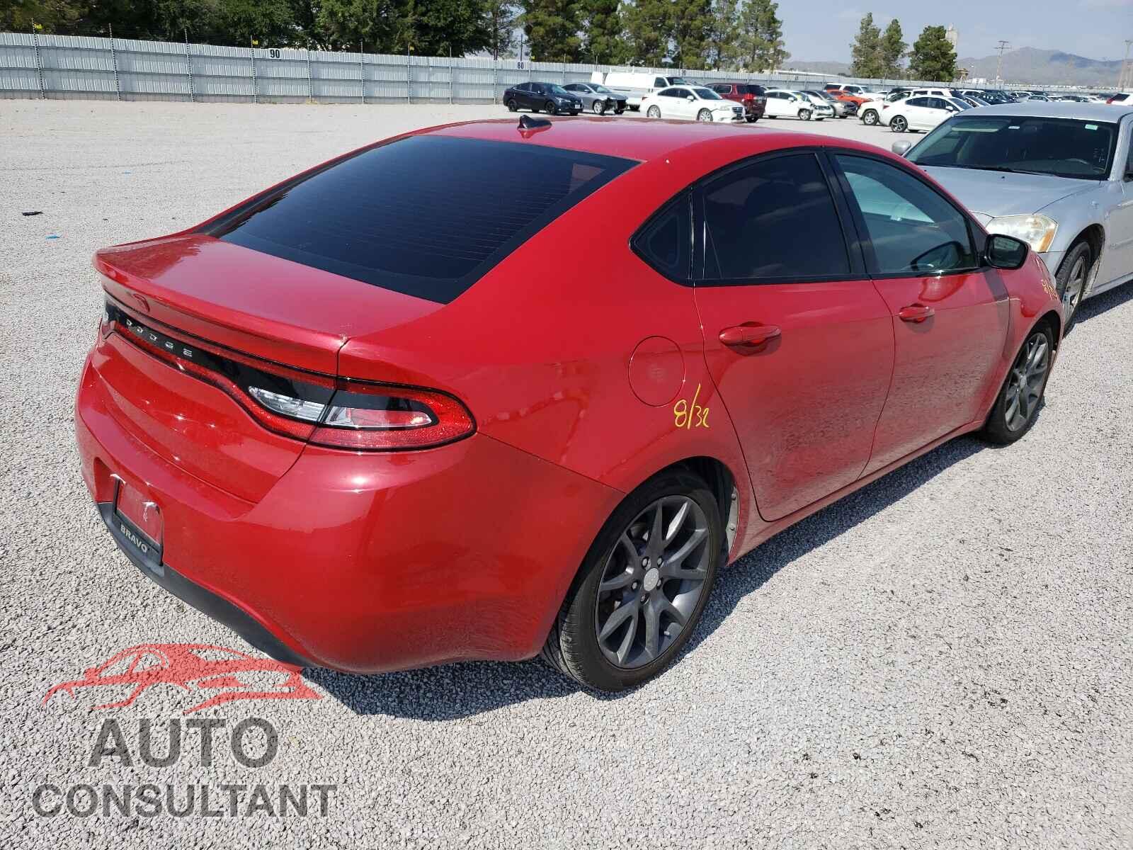 DODGE DART 2016 - 1C3CDFBB6GD507785