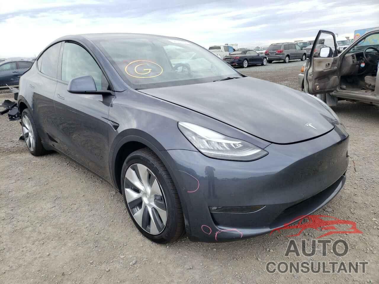 TESLA MODEL Y 2022 - 7SAYGDEE8NF327896
