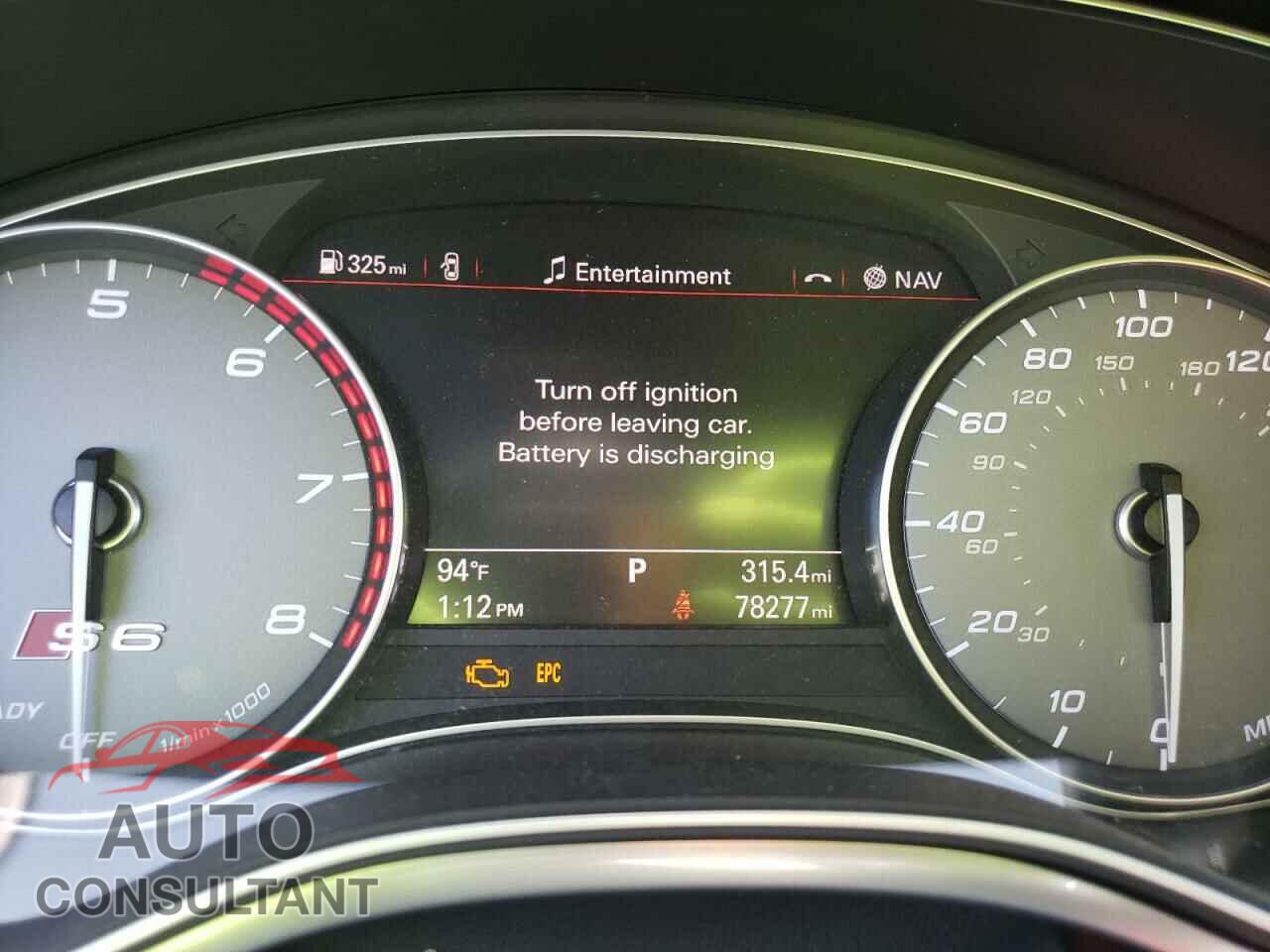 AUDI S6/RS6 2017 - WAUHFBFC6HN122498