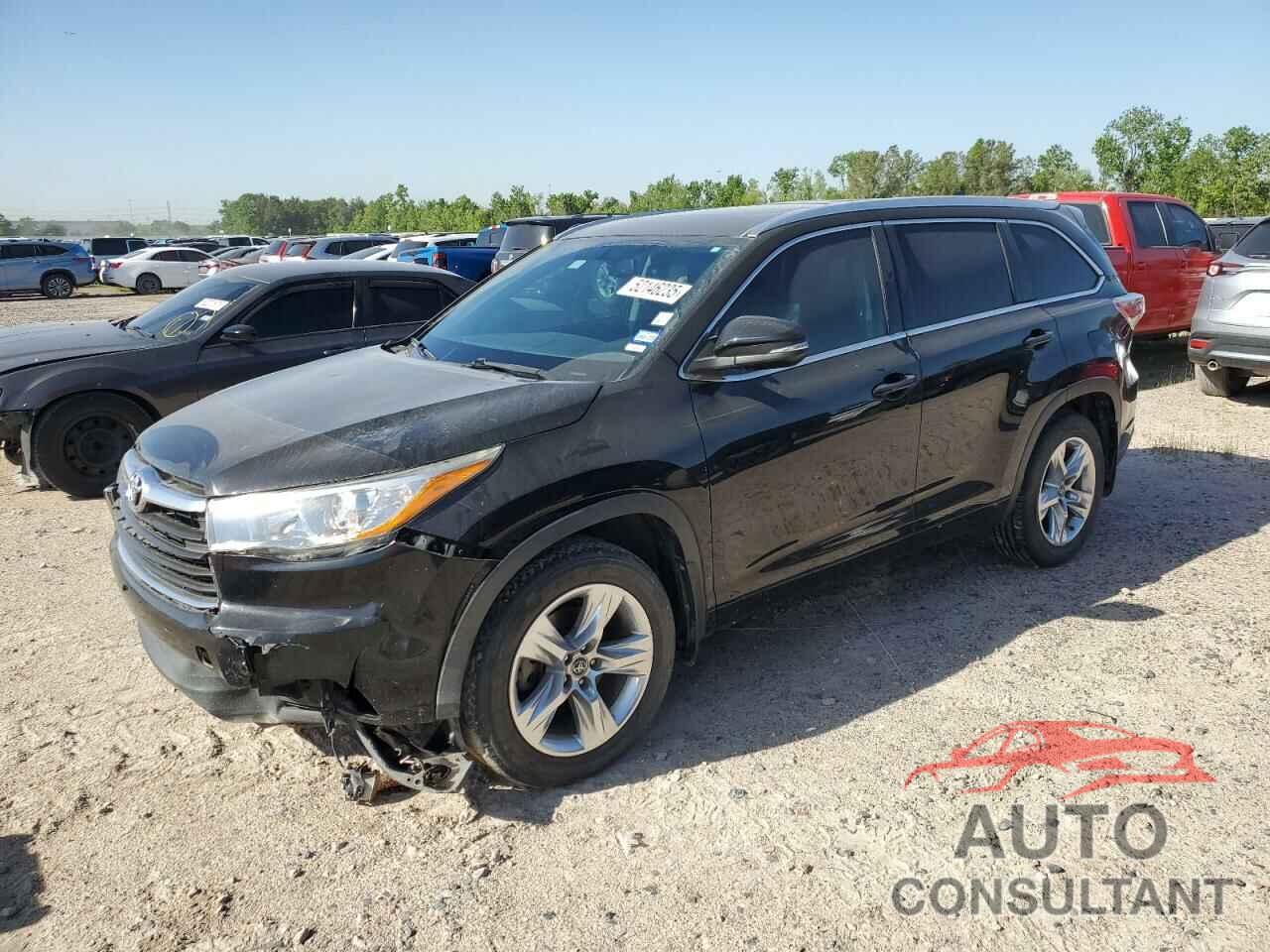 TOYOTA HIGHLANDER 2016 - 5TDYKRFH8GS122871