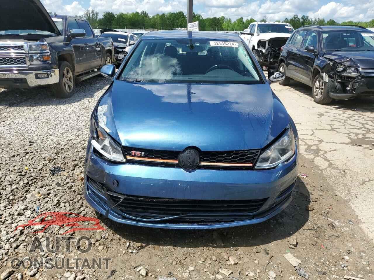 VOLKSWAGEN GOLF 2017 - 3VW217AU8HM058959