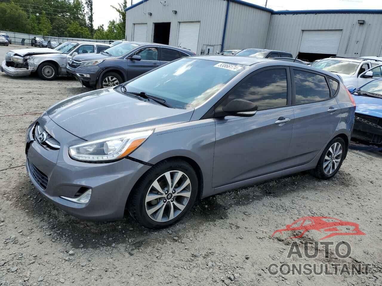 HYUNDAI ACCENT 2016 - KMHCU5AE8GU258998