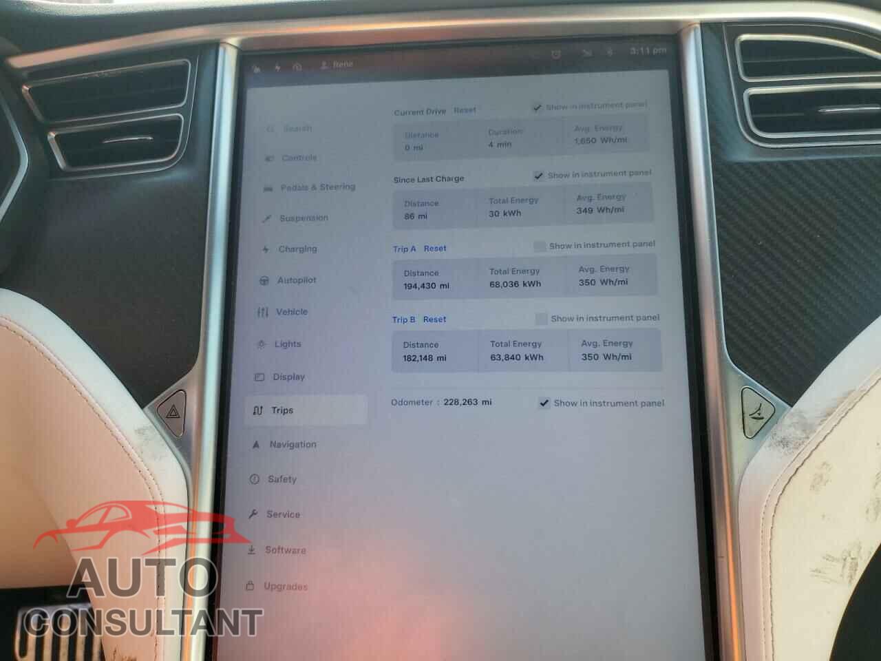 TESLA MODEL S 2017 - 5YJSA1E25HF219345