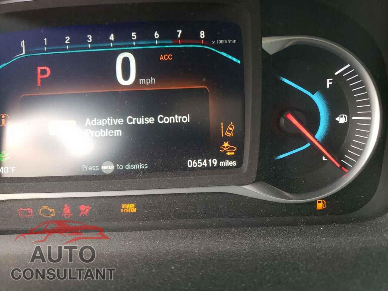 HONDA PILOT 2019 - 5FNYF6H57KB028614