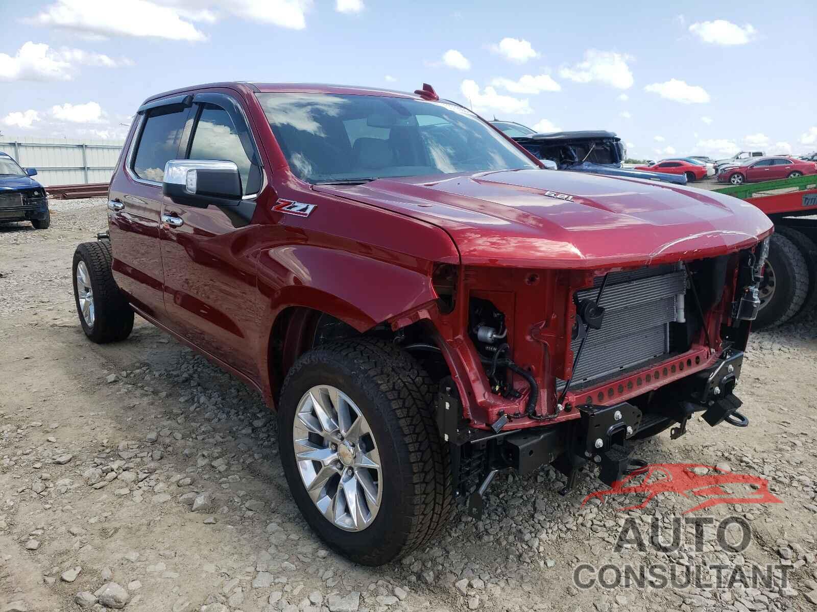 CHEVROLET SILVERADO 2021 - 3GCUYGEL6MG277047