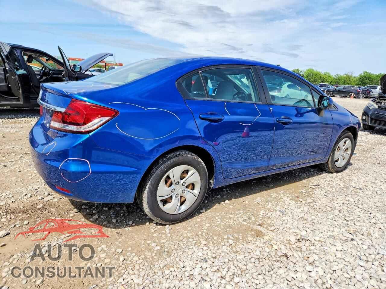 HONDA CIVIC 2013 - 19XFB2F53DE243723