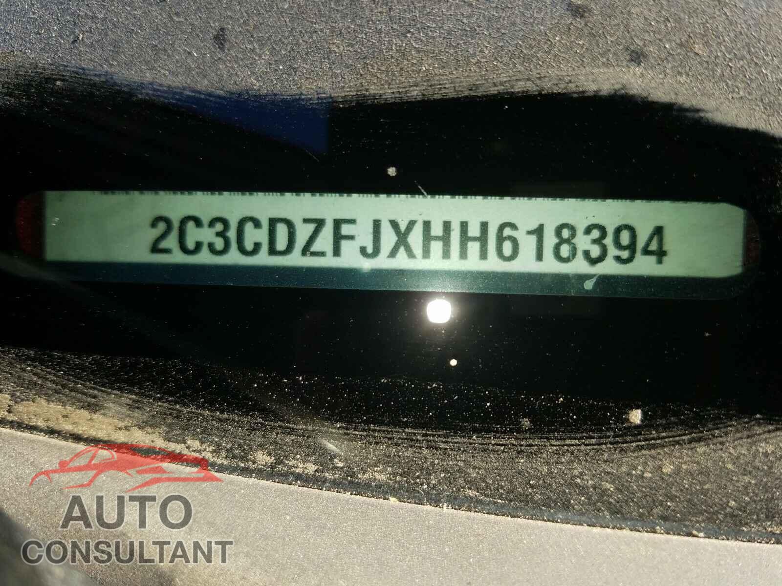 DODGE CHALLENGER 2017 - 2C3CDZFJXHH618394