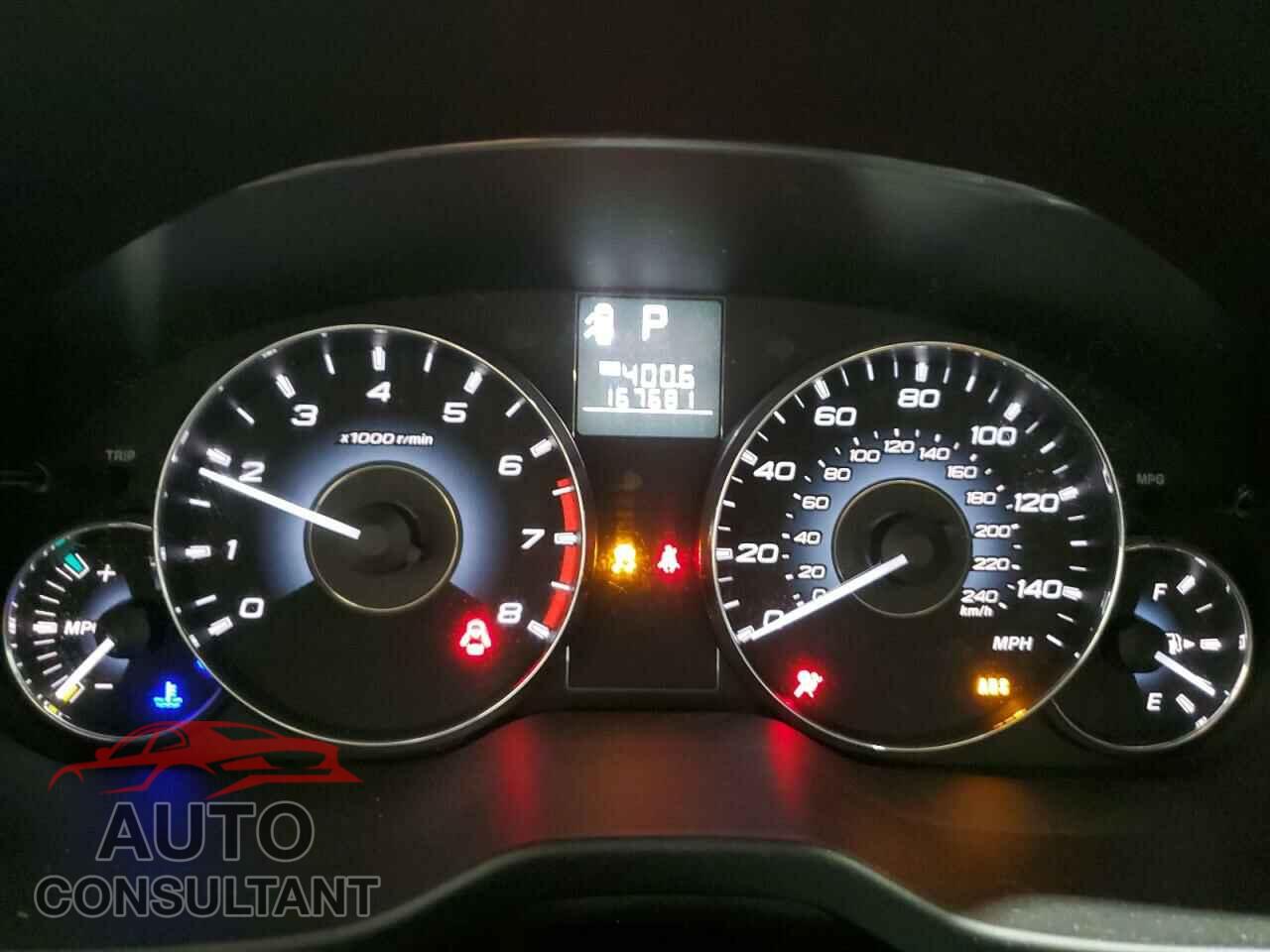 SUBARU OUTBACK 2011 - 4S4BRBGC2B3392390