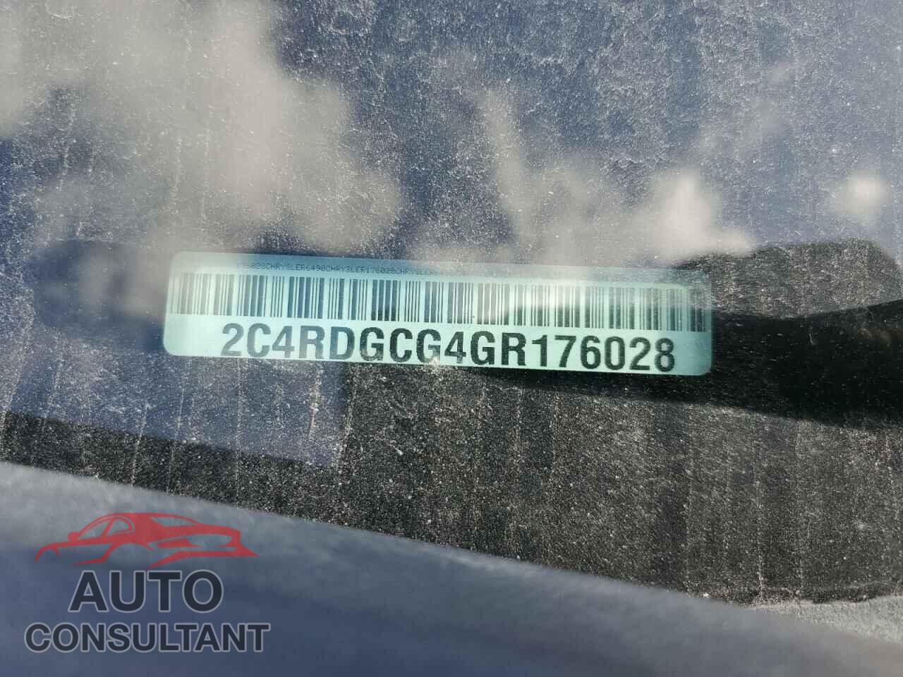 DODGE CARAVAN 2016 - 2C4RDGCG4GR176028
