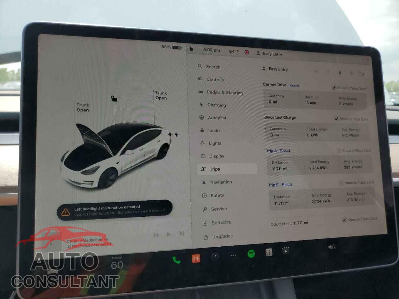 TESLA MODEL 3 2023 - 5YJ3E1EA4PF547466