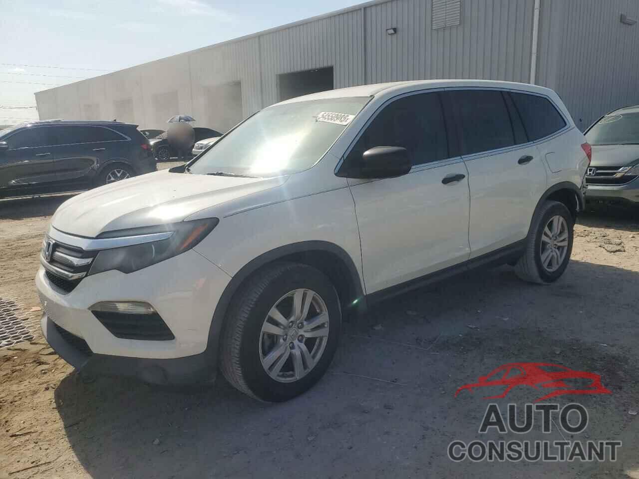 HONDA PILOT 2017 - 5FNYF5H18HB039377