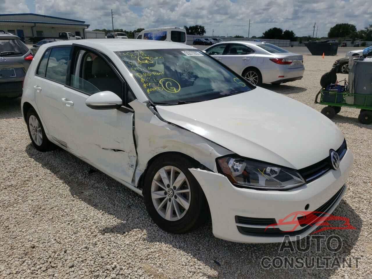 VOLKSWAGEN GOLF 2017 - 3VW217AU8HM065104