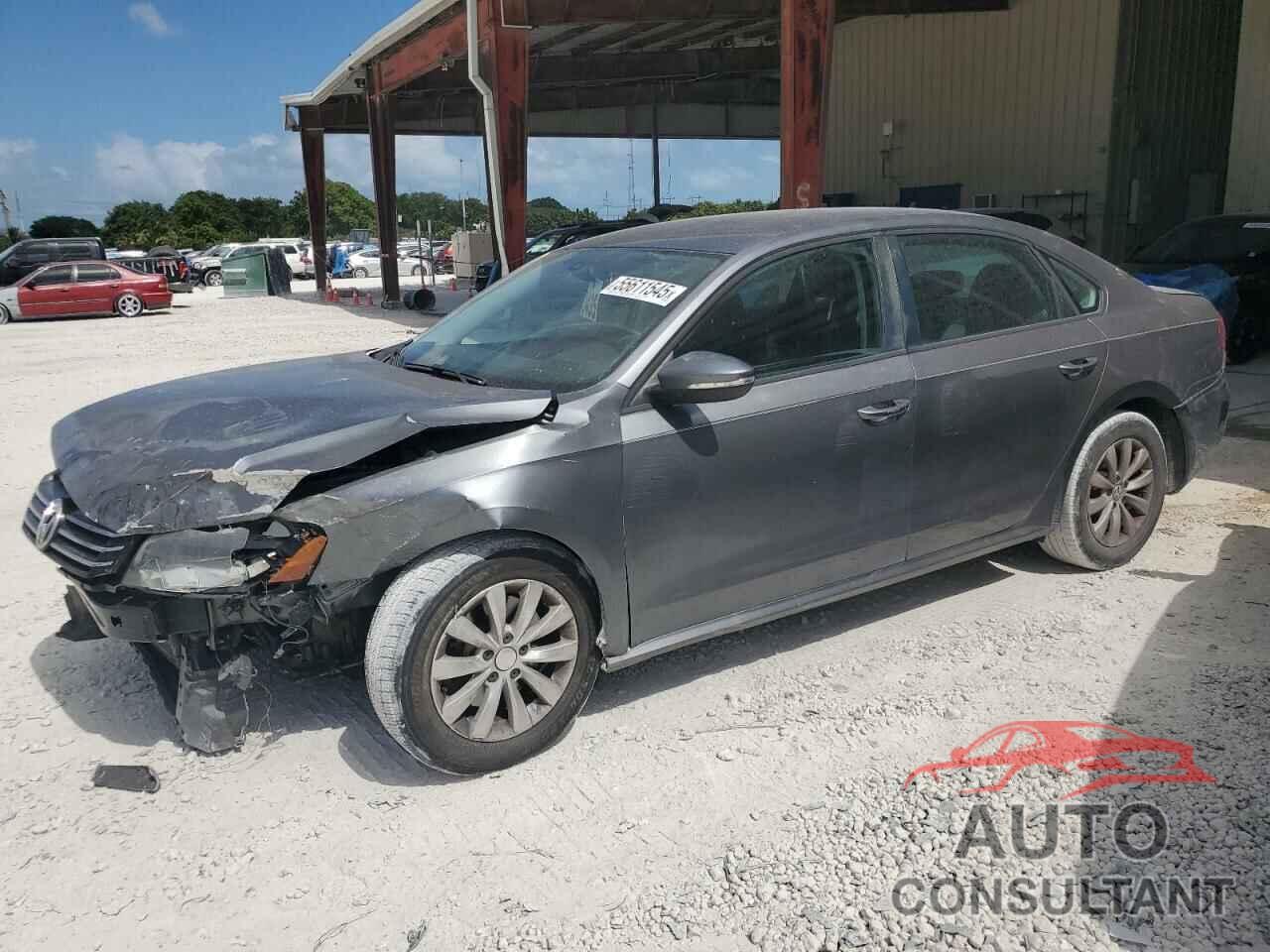 VOLKSWAGEN PASSAT 2012 - 1VWAH7A37CC029736
