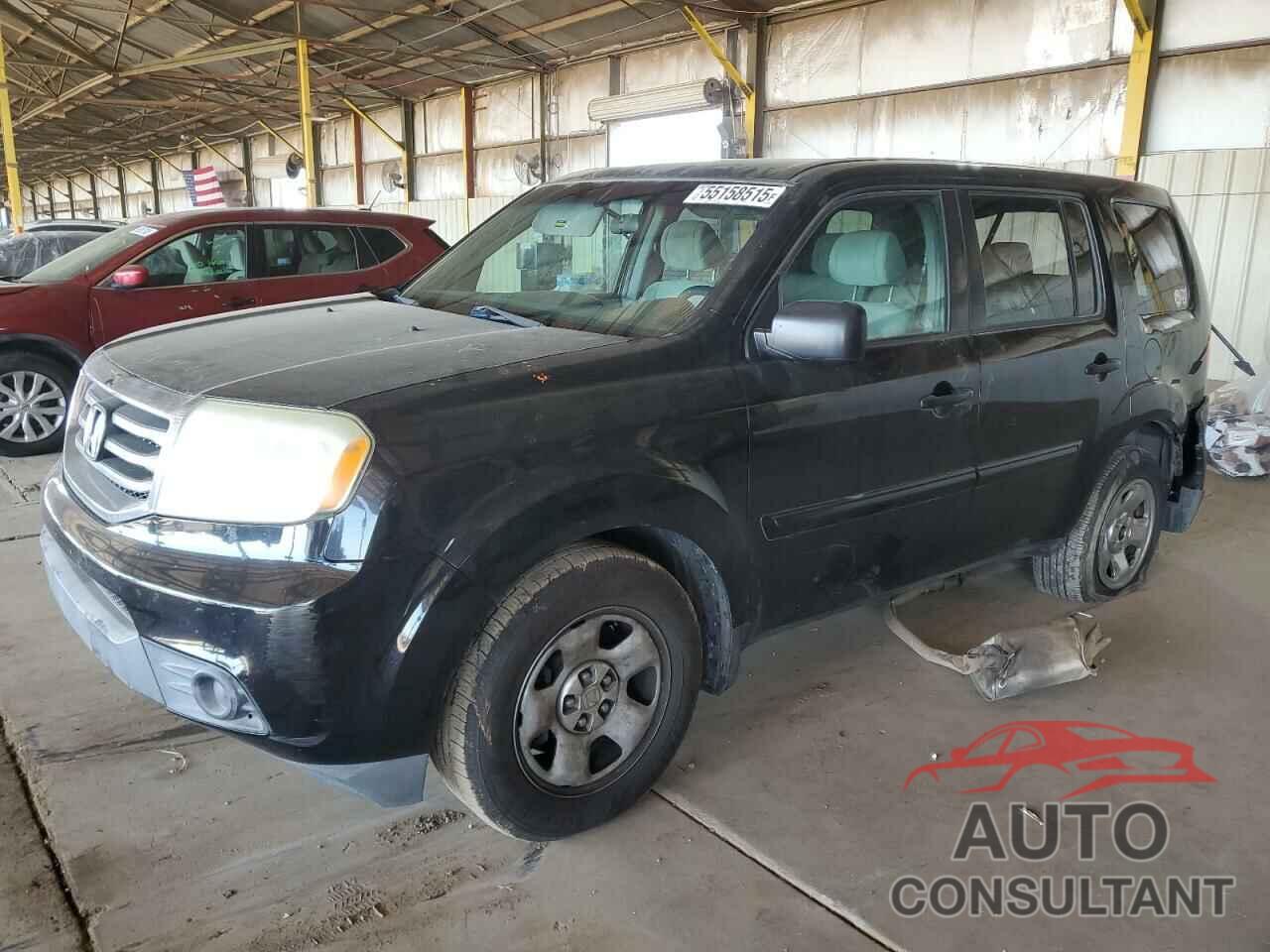HONDA PILOT 2012 - 5FNYF3H28CB026683