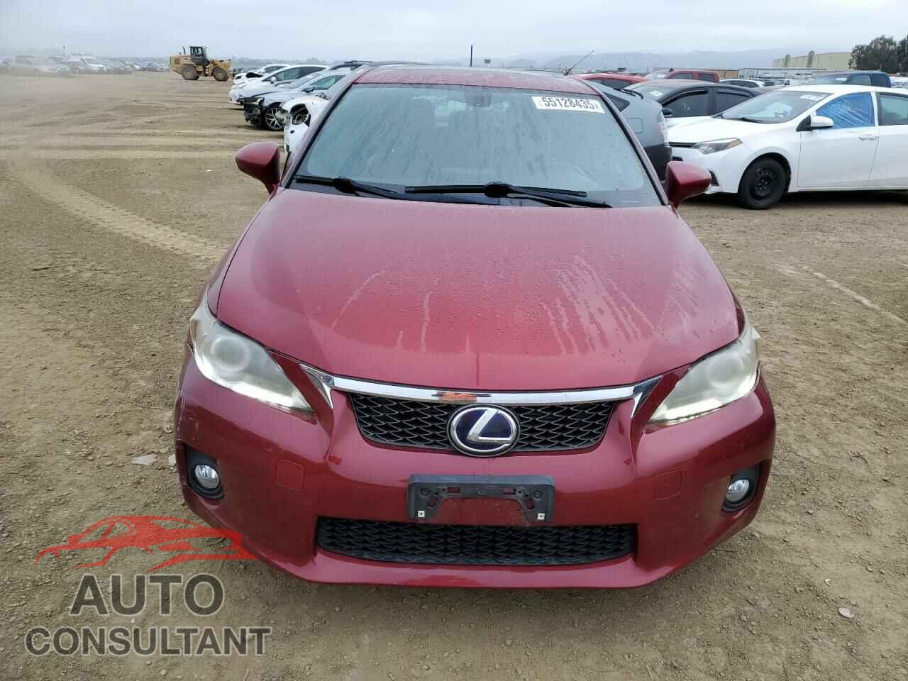 LEXUS CT 200 2012 - JTHKD5BH8C2089465
