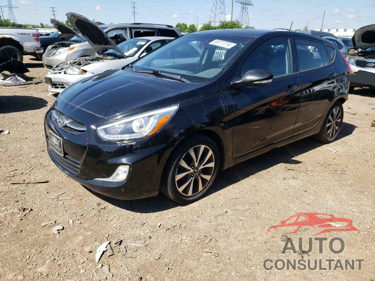 HYUNDAI ACCENT 2016 - KMHCU5AE1GU249995