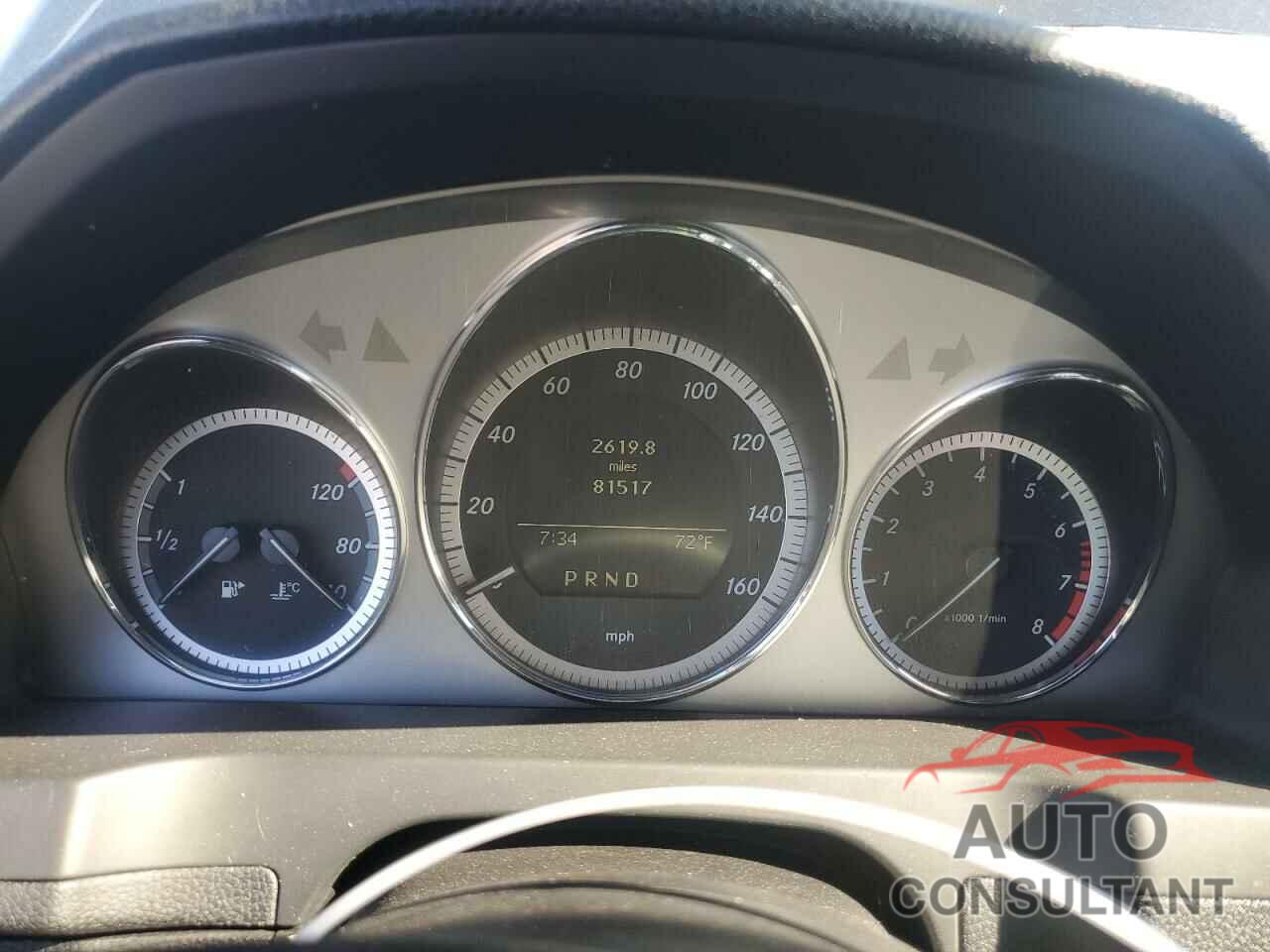 MERCEDES-BENZ C-CLASS 2010 - WDDGF5EB4AF426962