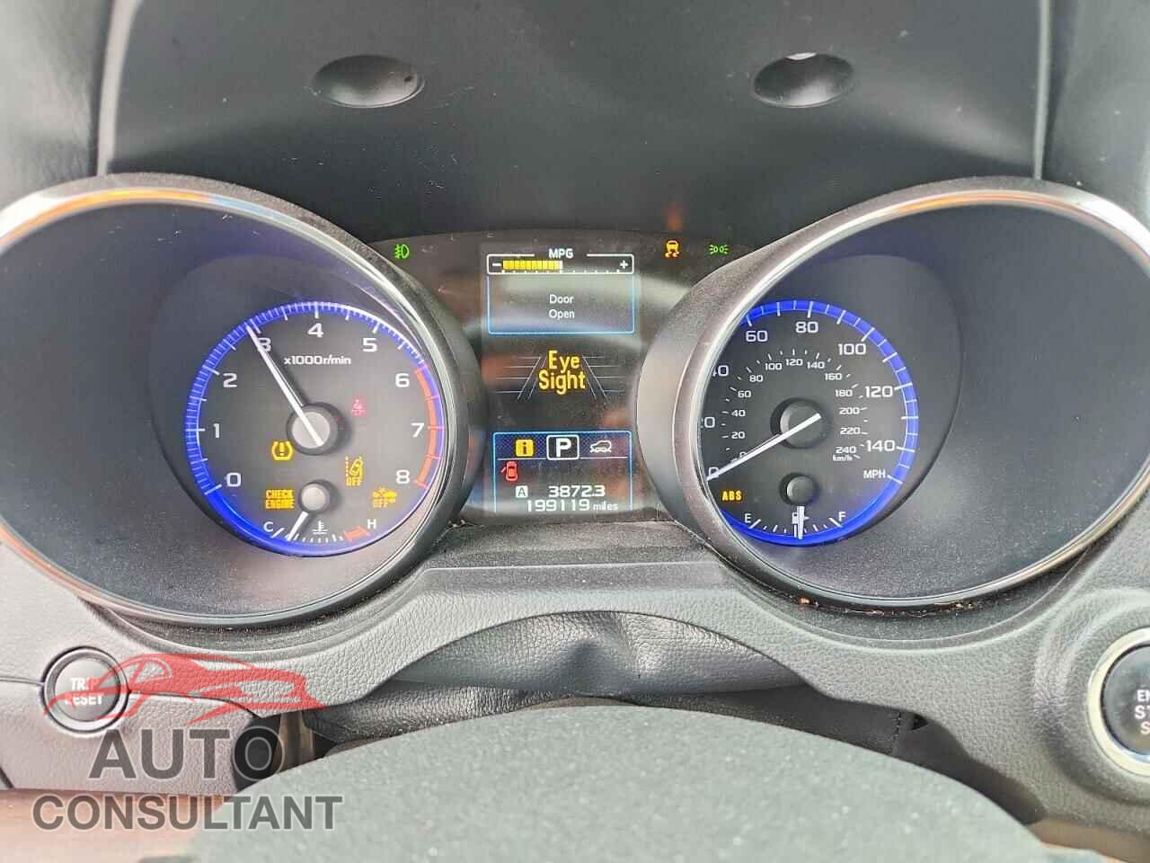 SUBARU OUTBACK 2016 - 4S4BSBNCXG3247029