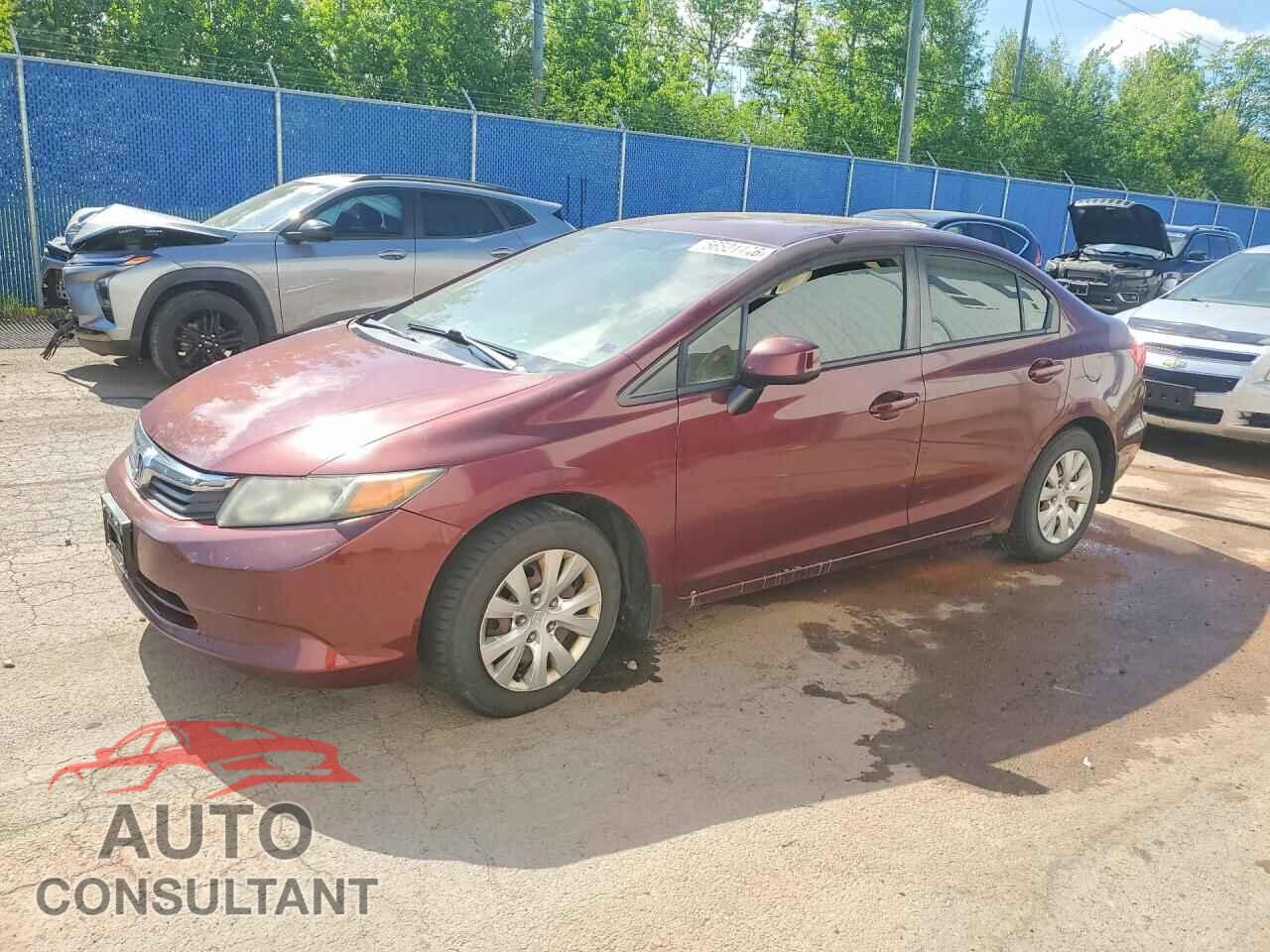 HONDA CIVIC 2012 - 2HGFB2F41CH013433