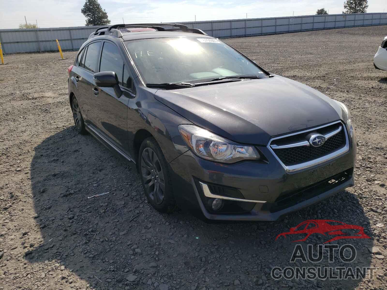 SUBARU IMPREZA 2016 - JF1GPAS60G8314721