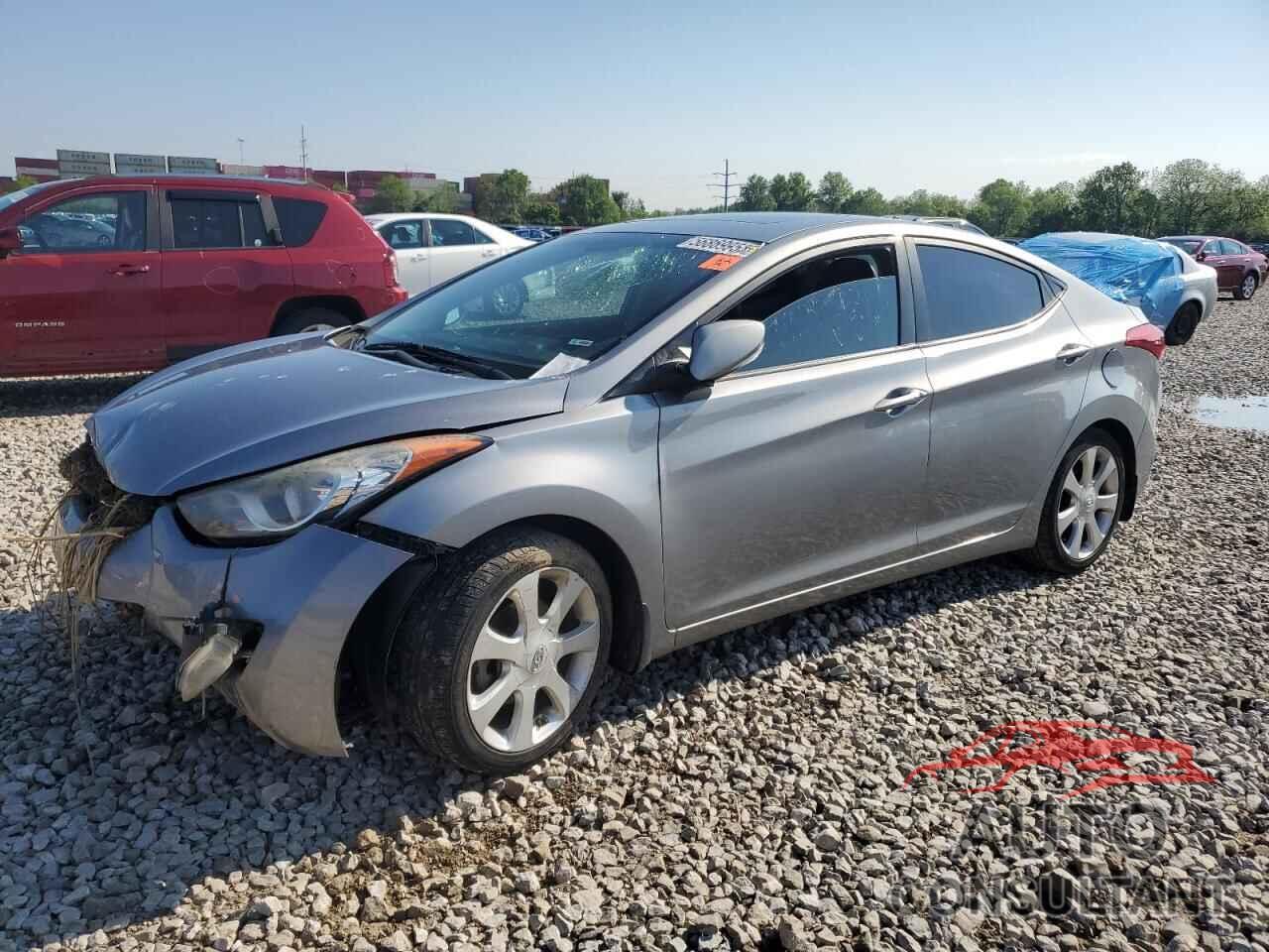 HYUNDAI ELANTRA 2013 - KMHDH4AEXDU563658