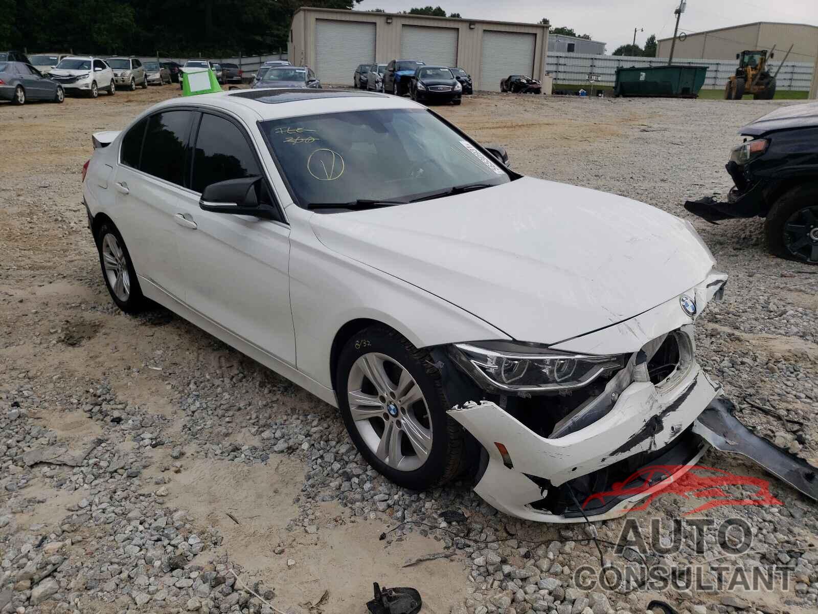 BMW 3 SERIES 2017 - WBA8B9G31HNU52861