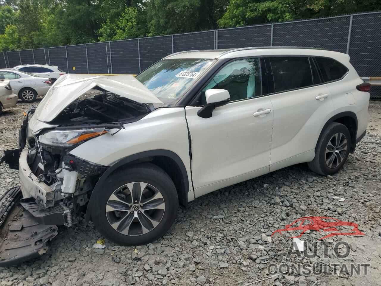 TOYOTA HIGHLANDER 2020 - 5TDHZRBH6LS501315