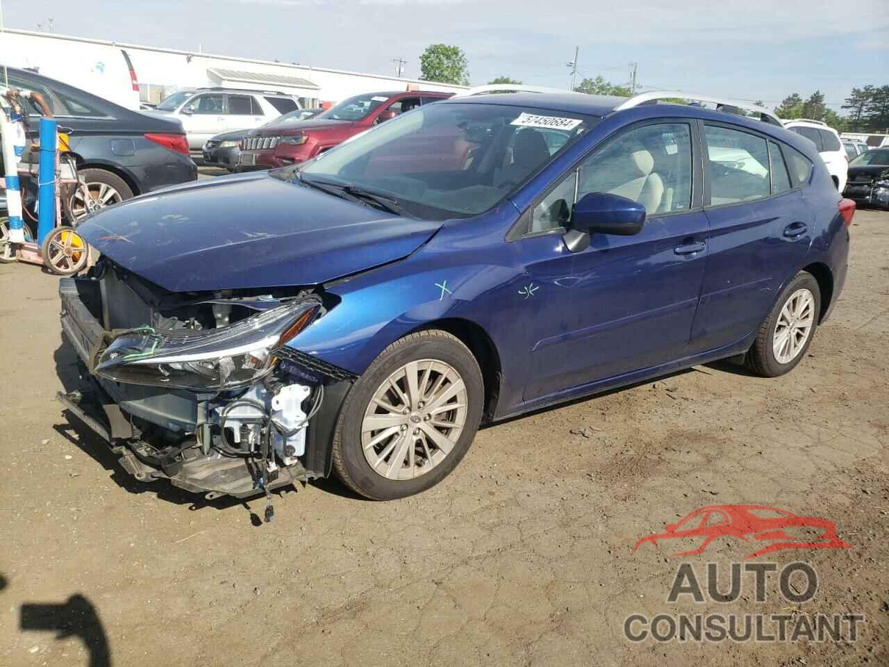 SUBARU IMPREZA 2018 - 4S3GTAD69J3750054