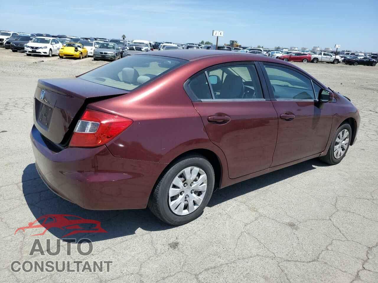 HONDA CIVIC 2012 - JHMFB2F51CS004620