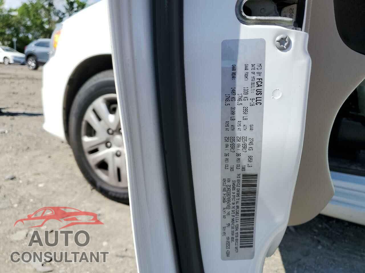 DODGE CARAVAN 2019 - 2C4RDGBG7KR547452