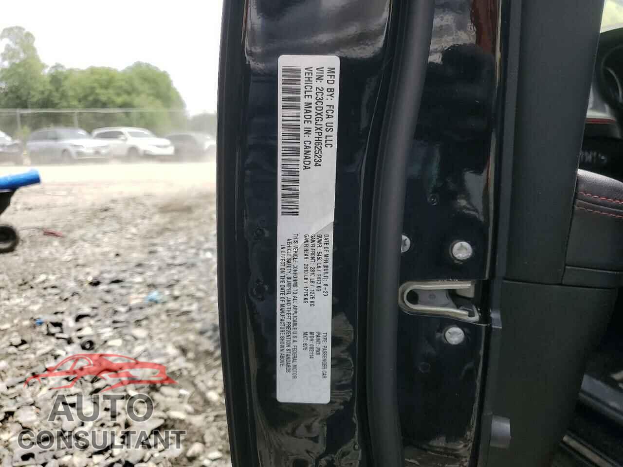 DODGE CHARGER 2023 - 2C3CDXGJXPH625234