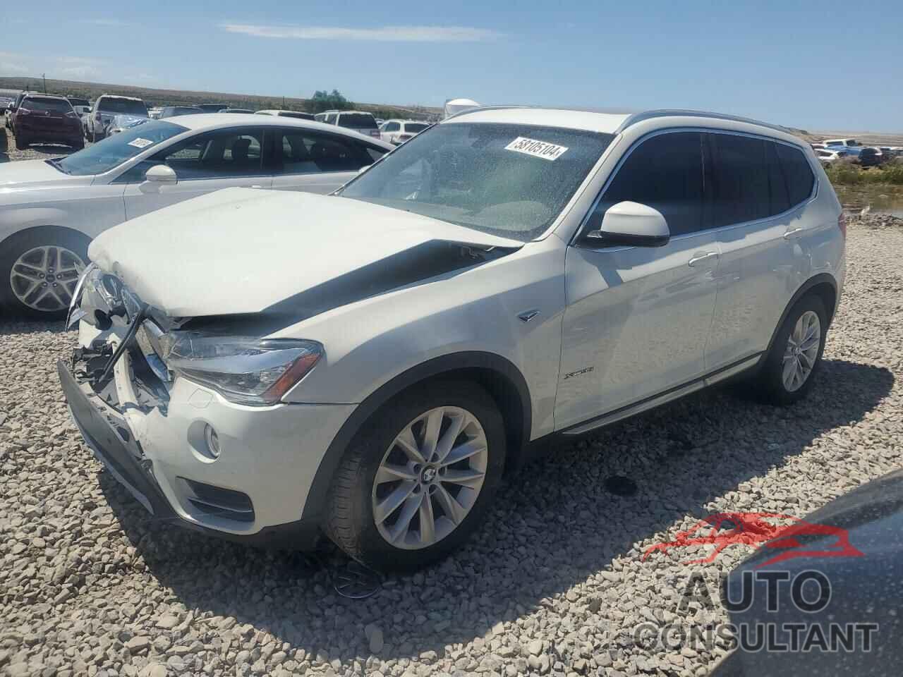 BMW X3 2016 - 5UXWX7C59G0R17033