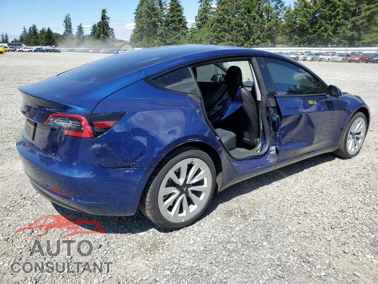 TESLA MODEL 3 2022 - 5YJ3E1EA6NF295247