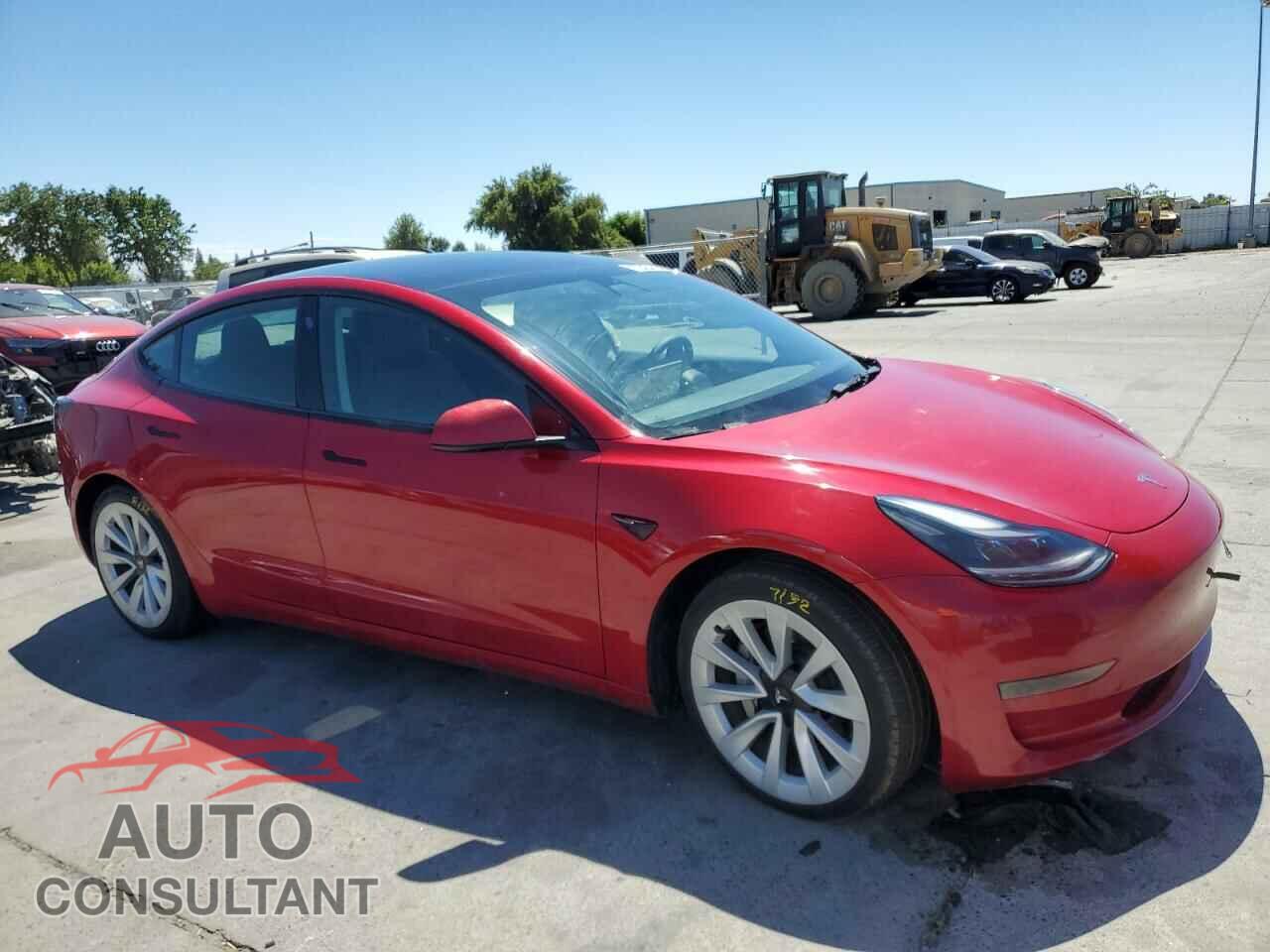 TESLA MODEL 3 2022 - 5YJ3E1EA4NF144388