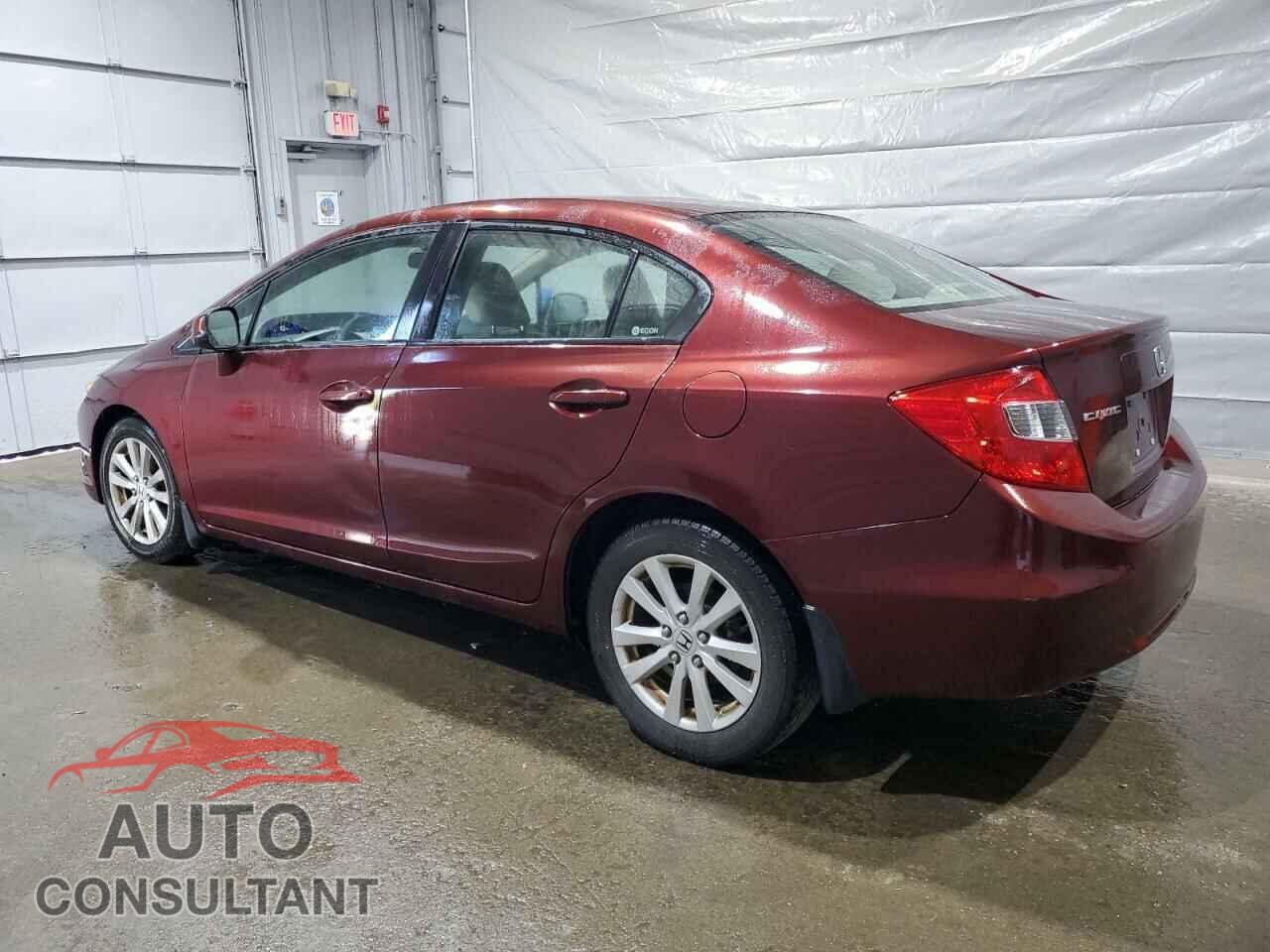 HONDA CIVIC 2012 - 19XFB2F85CE092988