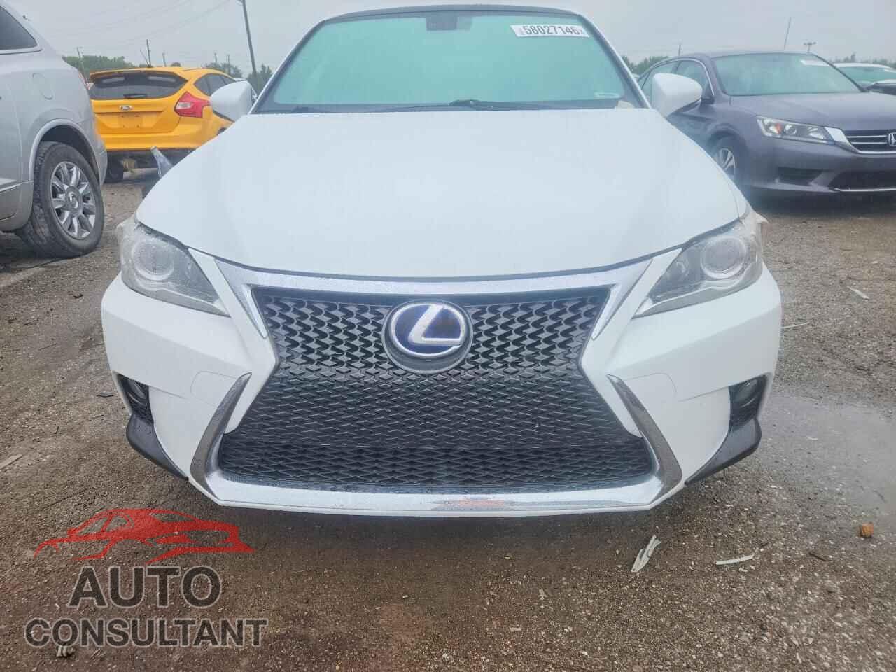LEXUS CT 200 2016 - JTHKD5BH9G2264263