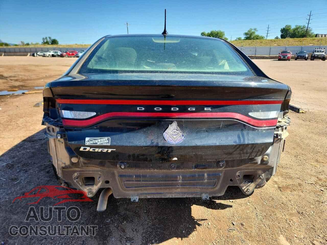 DODGE DART 2013 - 1C3CDFAA4DD317374