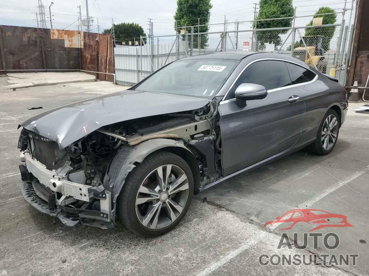 MERCEDES-BENZ C-CLASS 2017 - WDDWJ4JB6HF412887