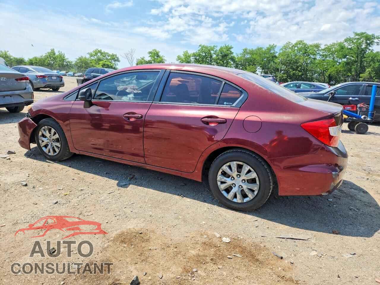 HONDA CIVIC 2012 - 2HGFB2F59CH564962